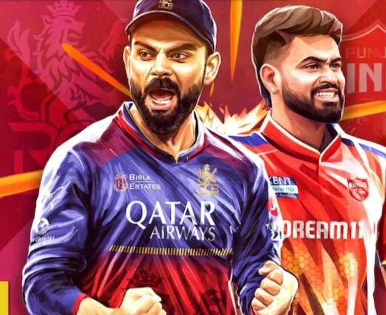 Royal Challengers Bengaluru vs Punjab Kings standings